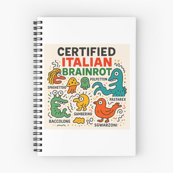 Item preview, Certified Italian brainrot designed and sold by Lovedesigning25.