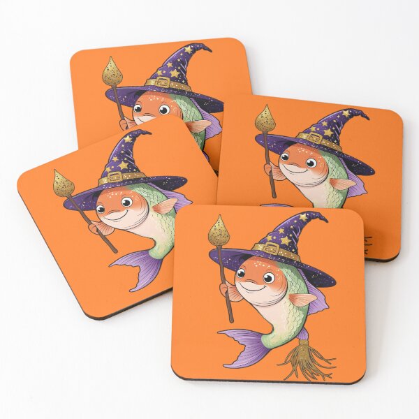 Item preview, Cute Witch Fish  designed and sold by DariaCraft.