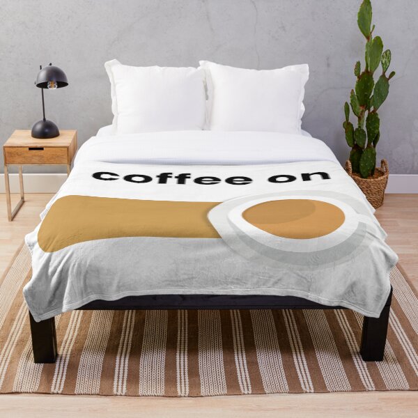 Artikelvorschau, Kaffee an | Lustiges Kaffeeliebhaber-Design entworfen und verkauft von DailyVibesMerch.