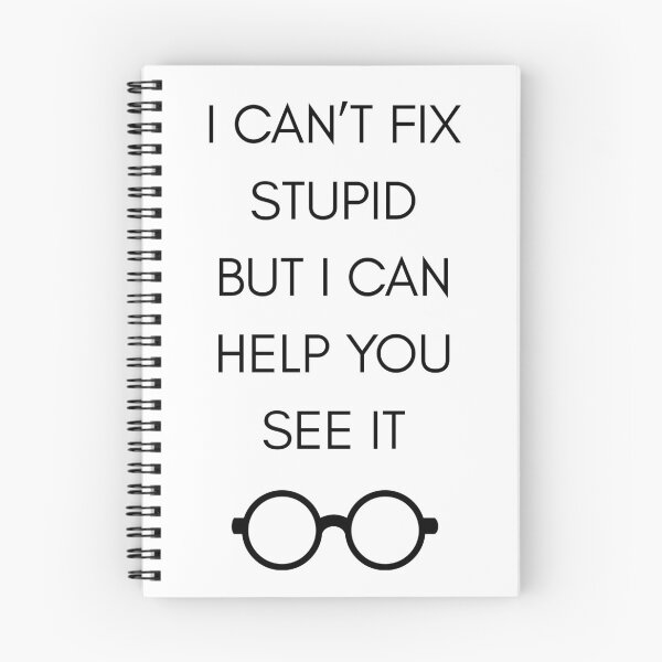 Item preview, I Can’t Fix Stupid But I Can Help You See It | Funny Optometrist Glasses Quote designed and sold by DailyVibesMerch.