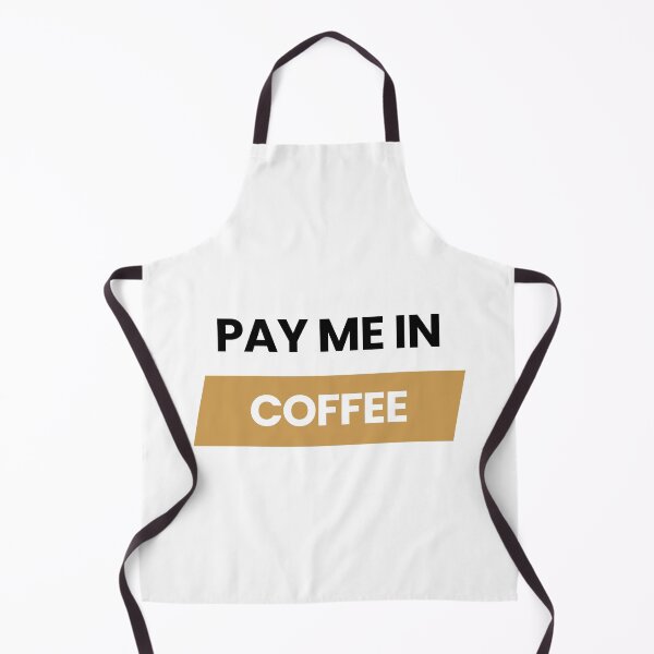 Item preview, Pay Me in Coffee | Funny Coffee Quote Design designed and sold by DailyVibesMerch.