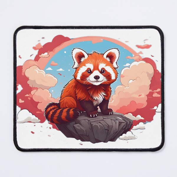 Item preview, cute red panda in the sky designed and sold by Karaz's Animal Kingdom.