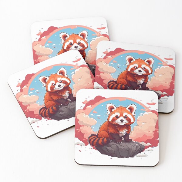 Item preview, cute red panda in the sky designed and sold by Karaz's Animal Kingdom.