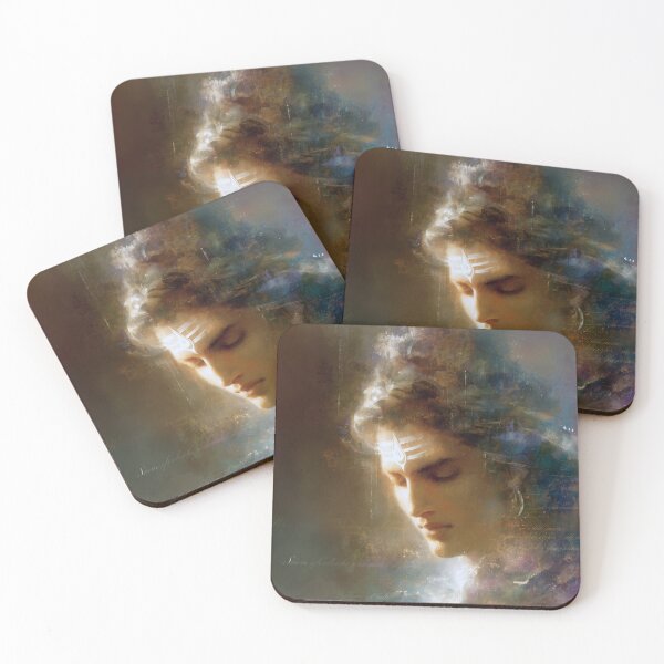 Item preview, Lord Shiva Portrait of Serenity - Spiritual and Meditative Art designed and sold by All Souls Dream.
