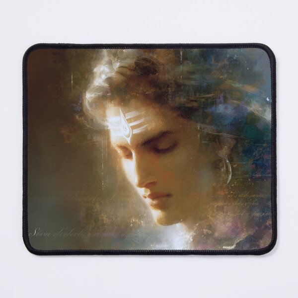 Item preview, Lord Shiva Portrait of Serenity - Spiritual and Meditative Art designed and sold by All Souls Dream.