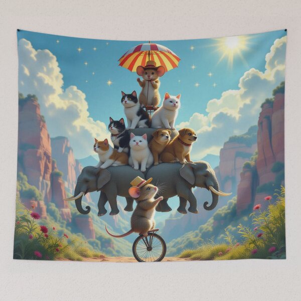 Item preview, Day Trip with Animal Friends designed and sold by Sharon Schwalbe.