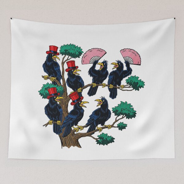 Item preview, Funny Spoiled Crows in Tree designed and sold by TeeARTHY.