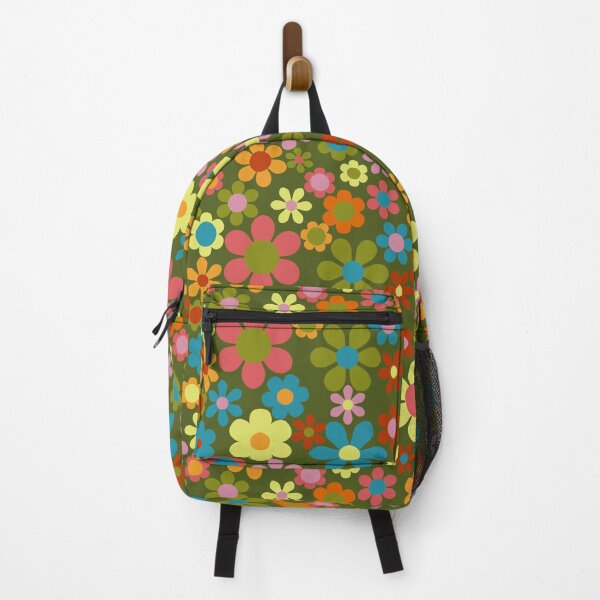 Item preview, 70's Flower Pattern - Green designed and sold by JurassicParkans.