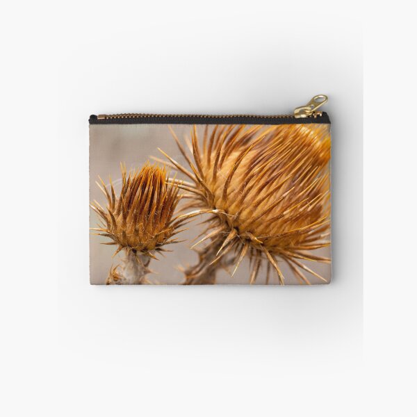 Item preview, Close up of brown thistle designed and sold by lisavonbiela.