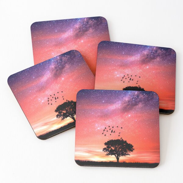 Item preview, Birds Taking Flight at Sunset designed and sold by Exodoi.