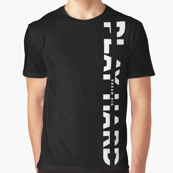 Item preview, Play hard dream big designed and sold by desigma.