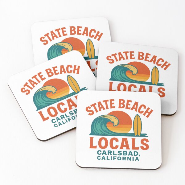 Item preview, State Beach Locals – Carlsbad Surf Classic designed and sold by getpressedshirt.