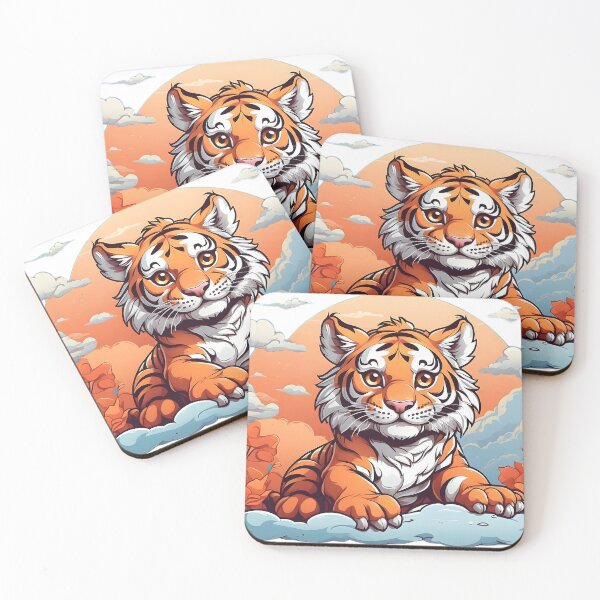Item preview, cute tiger in the sky designed and sold by Karaz's Animal Kingdom.