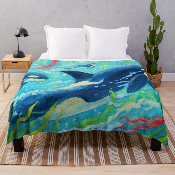 Item preview, Jellyfish Wish in Orca Swish (v2) designed and sold by SabaMirzique.