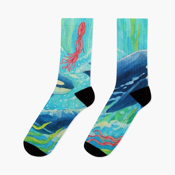 Item preview, Jellyfish Wish in Orca Swish (v2)  designed and sold by SabaMirzique.