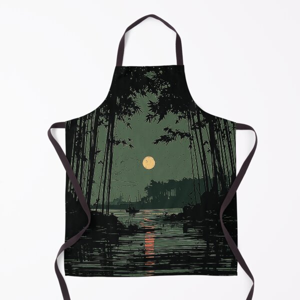 Item preview, Moonlit River Through Bamboo designed and sold by Dusk Atelier.