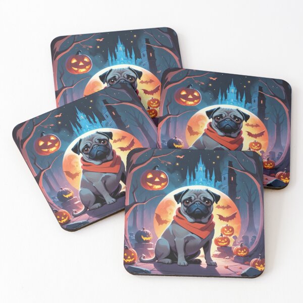 Item preview, Halloween Pug  designed and sold by Petsthetic.