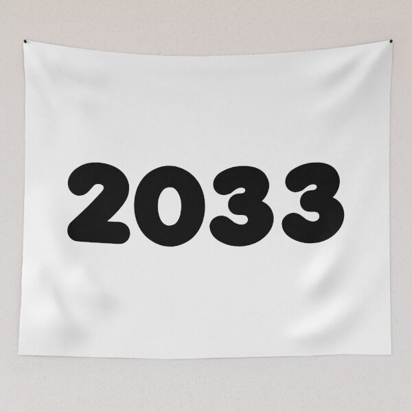 Item preview, 2033 in bold designed and sold by Memes N Lore .