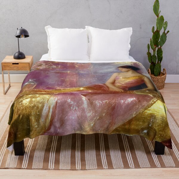 Item preview, Reclining Venus Goddess of Love - Golden Classical Pink Art designed and sold by All Souls Dream.
