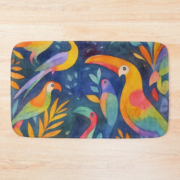 Item preview, Birds That Twirl in Jungle Swirl designed and sold by SabaMirzique.