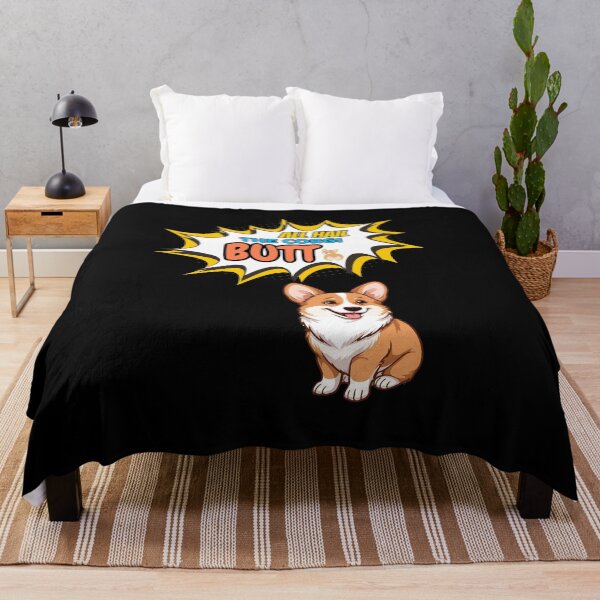 Item preview, All Hail the Corgi Butt – Cute Funny Corgi Dog Design designed and sold by Kotalo.
