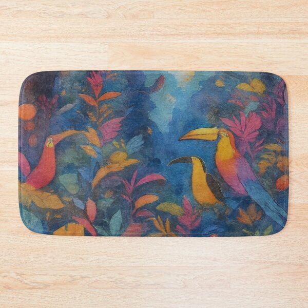 Item preview, Birds That Twirl in Jungle Swirl (v3) designed and sold by SabaMirzique.