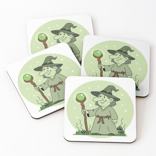 Item preview, Halloween Cartoon Style Green Witch designed and sold by Brainstorming99.