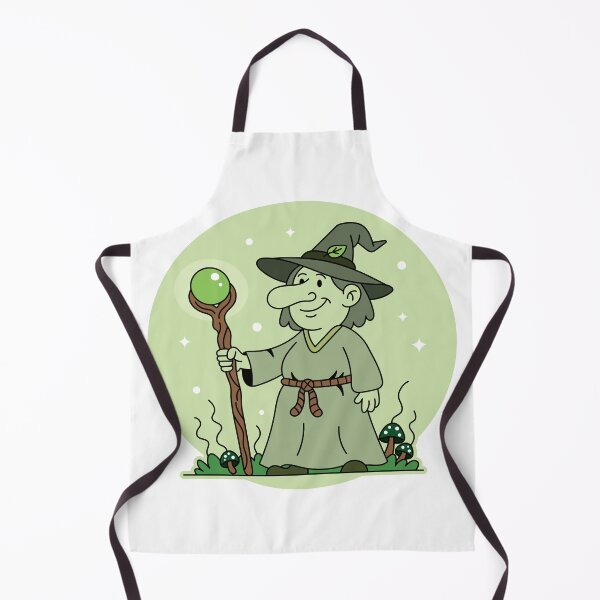 Item preview, Halloween Cartoon Style Green Witch designed and sold by Brainstorming99.