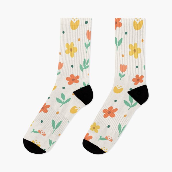 Item preview, Floral Retro Pattern - Seamless Vertical Design designed and sold by DibujandoPorfa.
