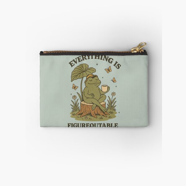 Item preview, Everything Is Figureoutable Zen Frog designed and sold by Zhaar.