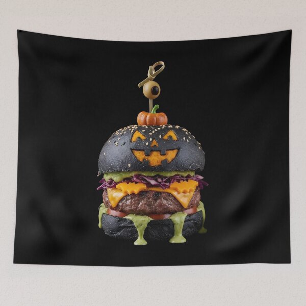 Item preview, halloween burger designed and sold by Uglyandcute.