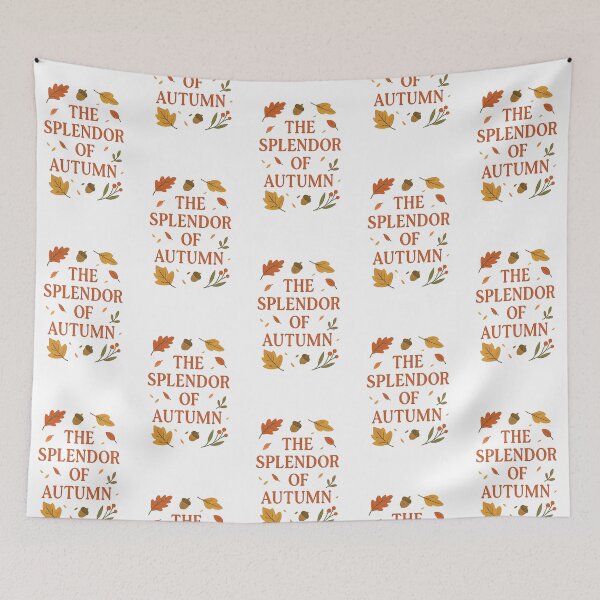 Item preview, The Splendor of Autumn – Seasonal Fall Leaves & Nature Design designed and sold by NaphDesigns.