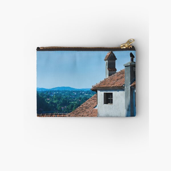 Item preview, Rooftops of Bran Castle in Transylvania, Romania designed and sold by RastislavS.