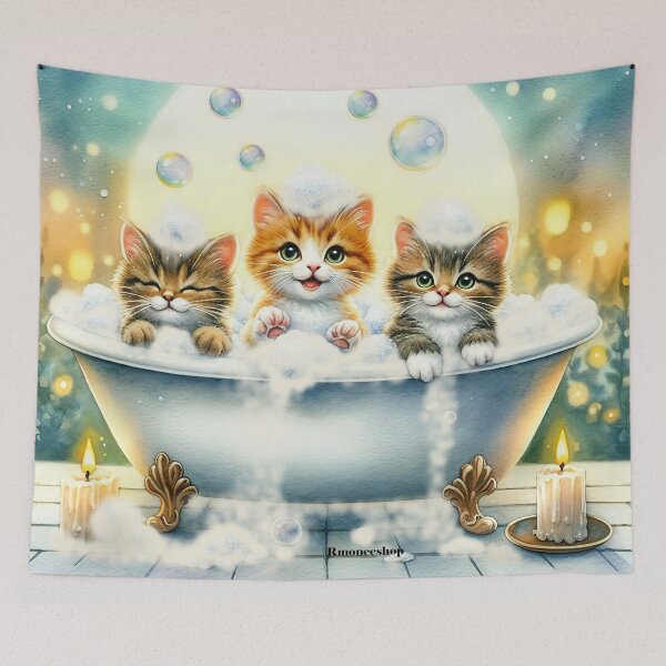 Item preview, Purrfectly Bubbly designed and sold by rmoneeshop.