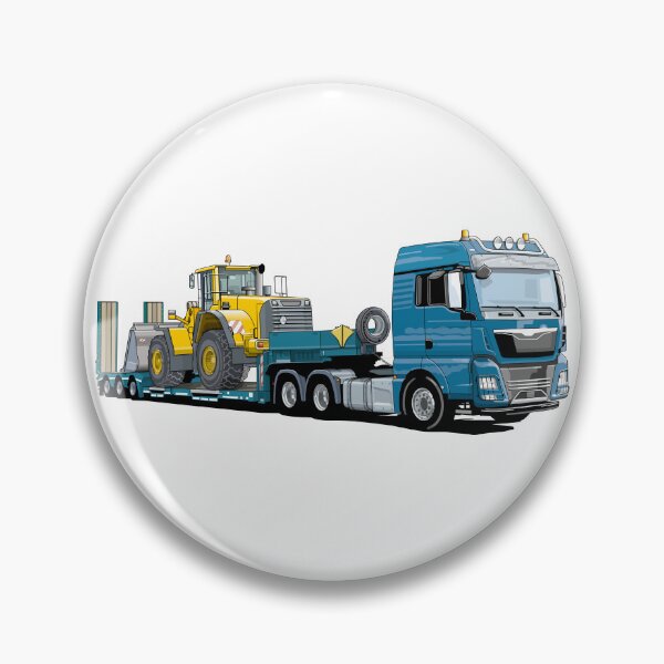 Item preview, Low loader on the way to the gravel pit, designed and sold by Fingolfins Welt.
