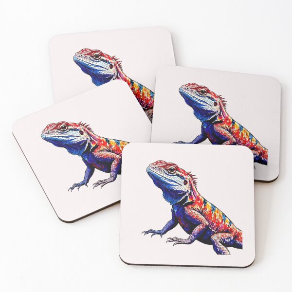 Item preview, Vibrant Agama lizard a new pet?#1 designed and sold by Helios Be. Lavsh.