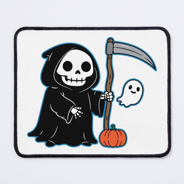 Item preview, Halloween Cartoon Style Grim Reaper designed and sold by Brainstorming99.