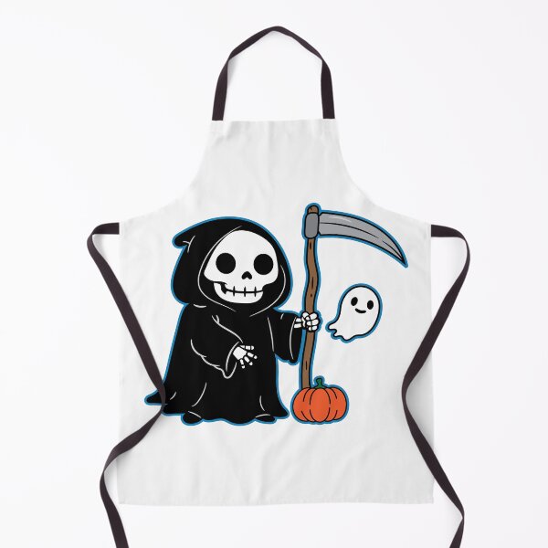 Item preview, Halloween Cartoon Style Grim Reaper designed and sold by Brainstorming99.