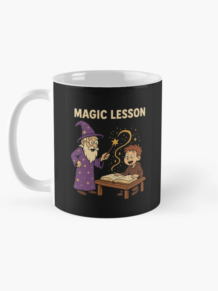 Thumbnail 5 of 6, Coffee Mug, Magic Lesson designed and sold by RyoSaeba90.