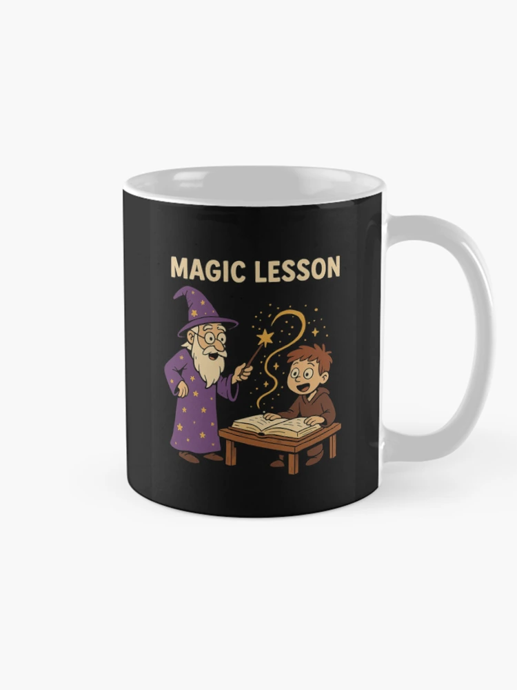 Thumbnail 3 of 6, Coffee Mug, Magic Lesson designed and sold by RyoSaeba90.