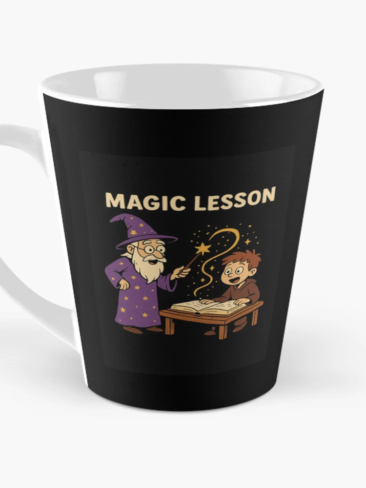 Thumbnail 3 of 4, Coffee Mug, Magic Lesson designed and sold by RyoSaeba90.