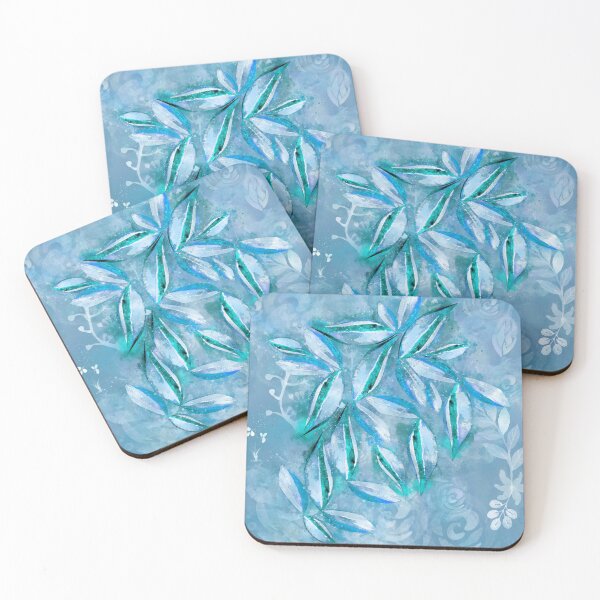 Item preview, blue Floral  designed and sold by Nora Gad.