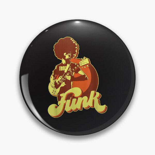 Artikelvorschau, 70er Retro Funk Afro Band Gitarrist entworfen und verkauft von LisaMaloney1.
