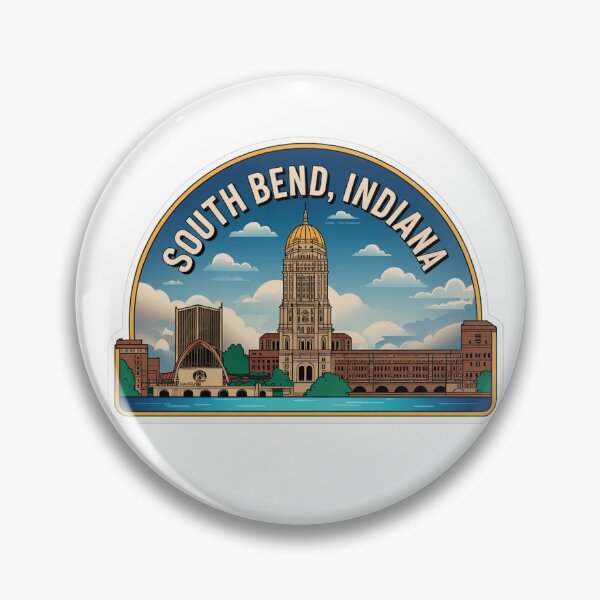 Item preview, South Bend Logo Cute Minimalist designed and sold by Best City Designs!.