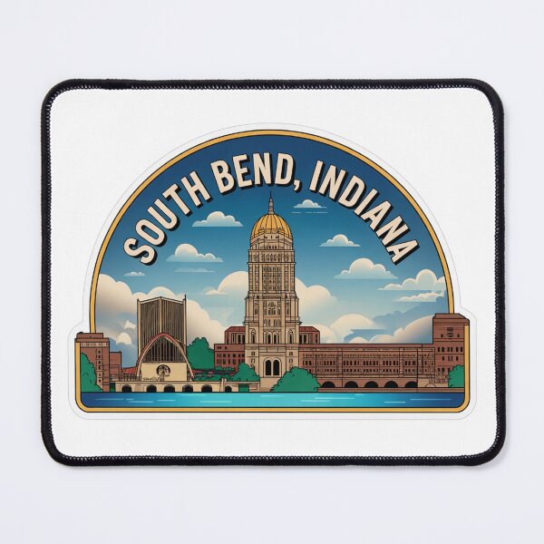 Item preview, South Bend Logo Cute Minimalist designed and sold by Best City Designs!.