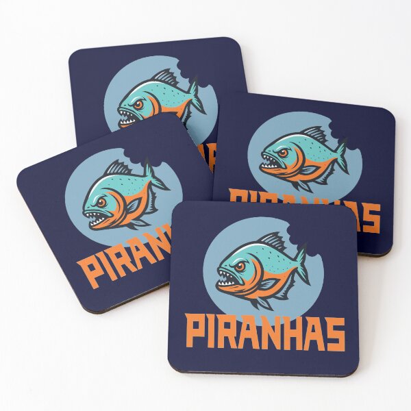 Item preview, Piranhas Logo designed and sold by Q Art & Design .