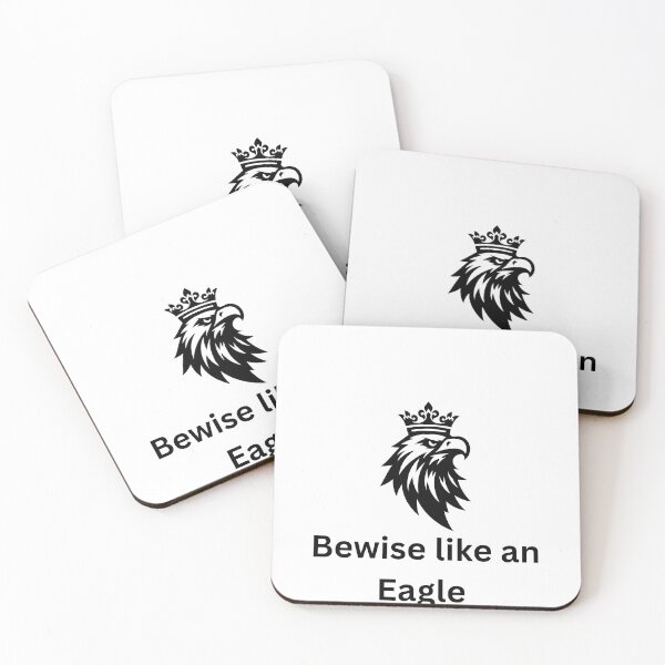 Item preview, Be Wise Like an Eagle – Inspirational Eagle Design designed and sold by Affluencr.