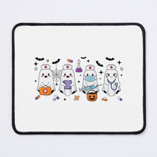 Item preview, Ghost Nurses Halloween Crew Funny Nursing Gift Women T-Shirt designed and sold by wabeen.