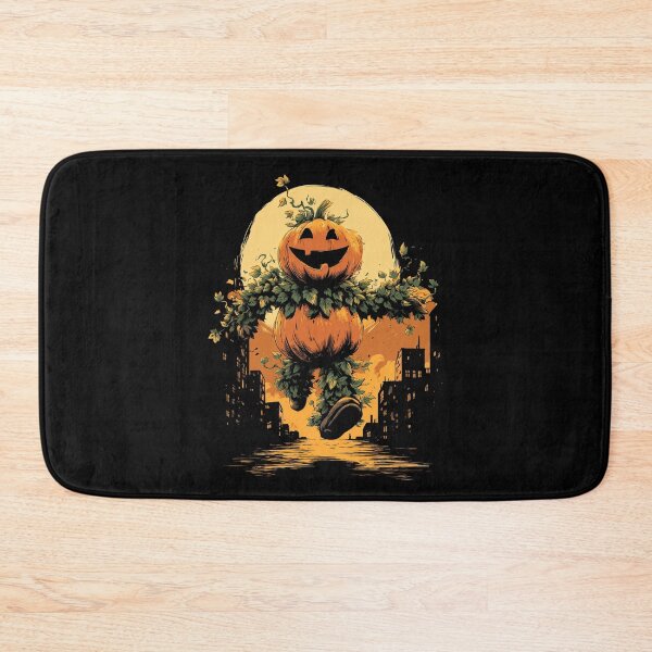 Item preview, Giant Pumpkin Man in the City – Funny Halloween Design designed and sold by Meiersbeste.