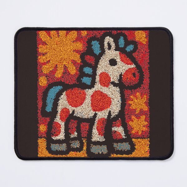 Item preview, Whimsical Spotted Pony | Cute Folk Art Horse designed and sold by TuncGK.